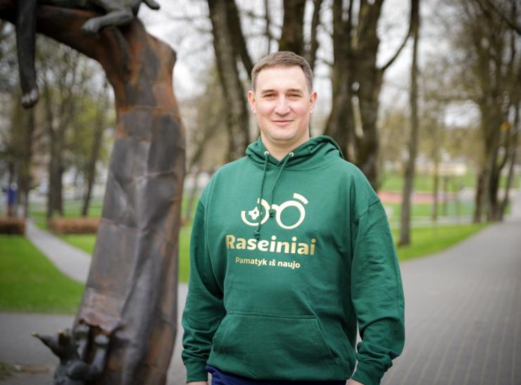 Meras Andrius Bautronis vasarą kvies susitikti Raseinių ir Ariogalos miestų viešose erdvėse