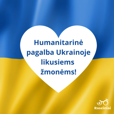 Kviečiame teikti humanitarinę pagalbą ilgamečiam Raseinių rajono partneriui Ukrainoje