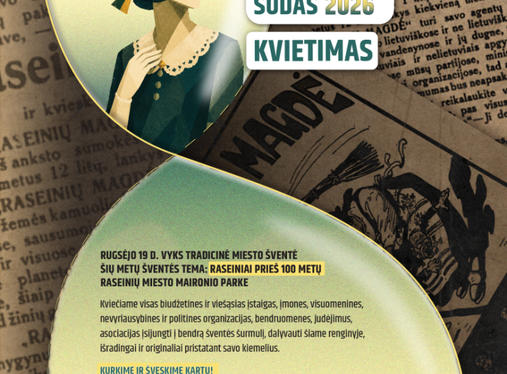 Kviečiame bendruomenes registruotis ir kurti šventės „Rudens bendrystės sodas 2026“ kiemelius