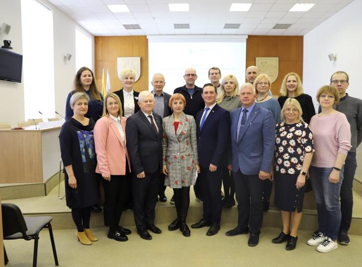 Raseinių rajono savivaldybėje lankėsi delegacija iš Estijos