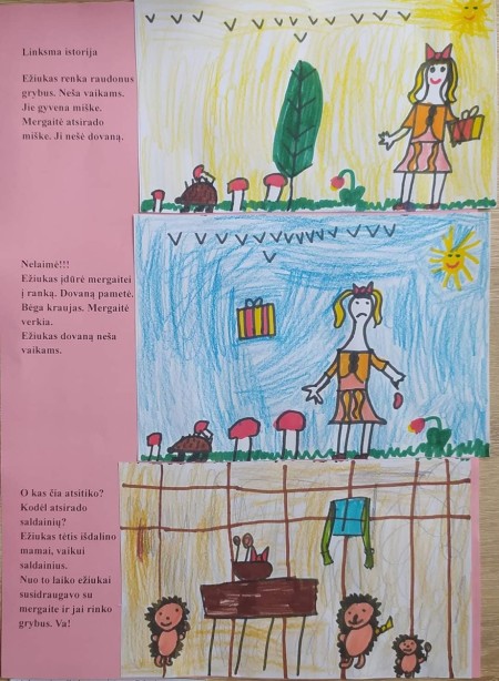 Tarptautinis projektas „Linksma istorija“