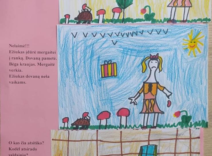 Tarptautinis projektas „Linksma istorija“