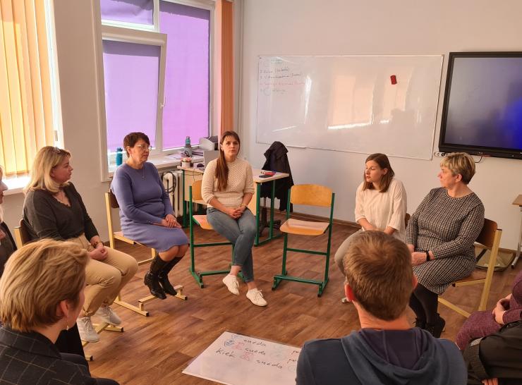 Raseinių rajono matematikos mokytojų stažuotė Klaipėdoje