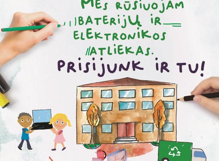 Jau vienuoliktus metus startuojantis aplinkosaugos projektas - „Mes rūšiuojam“