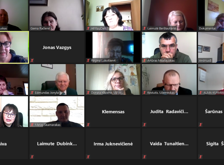 Raseinių rajono nevyriausybinių organizacijų visuotiniame susirinkime aptarta aktuali informacija, į NVO tarybą deleguota nauja narė