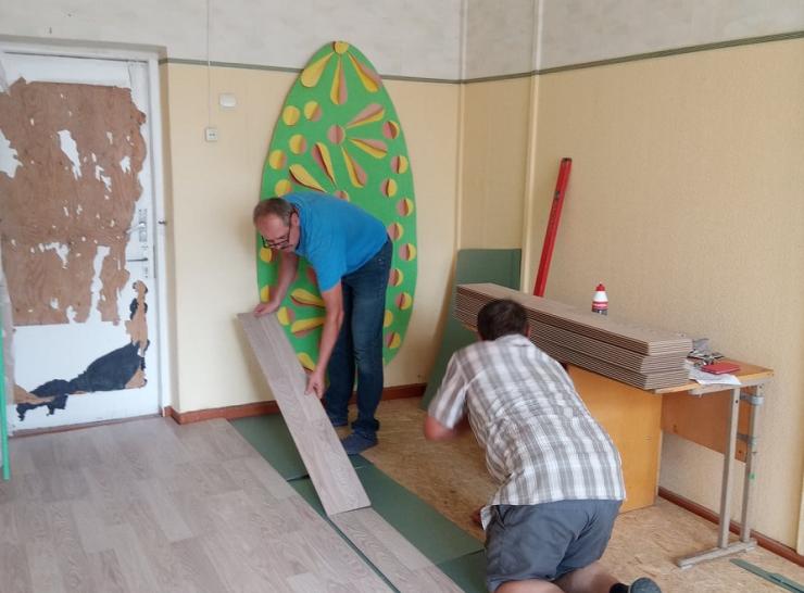 Pramedžiavos kaimų bendruomenės materialinės bazės stiprinimas