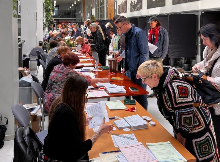 Per dvi dienas iš anksto balsavo daugiau kaip 91 tūkst. rinkėjų