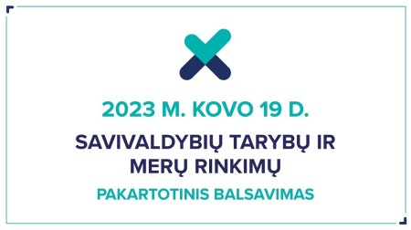 VRK informuoja: kur ir kada balsuoti II rinkimų ture