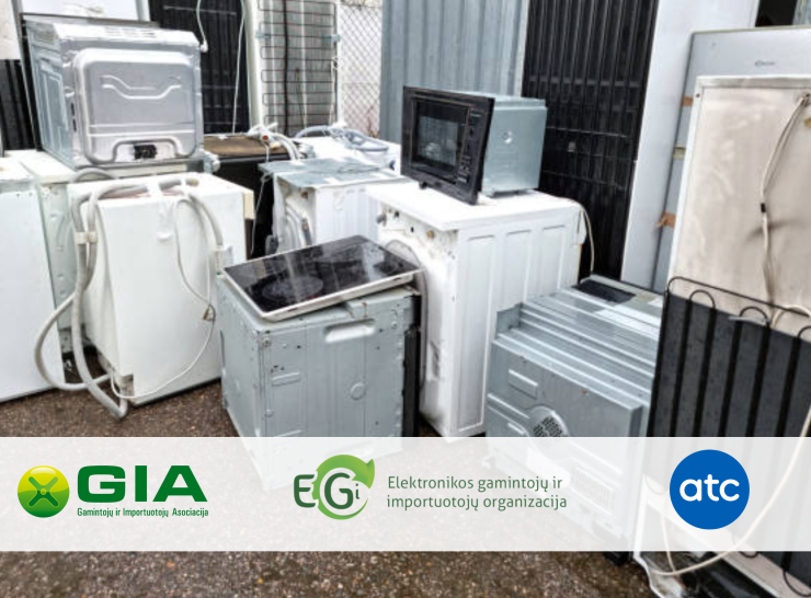 Organizuojamas gaminių atliekų surinkimas iš įmonių, įstaigų, gyventojų ir organizacijų