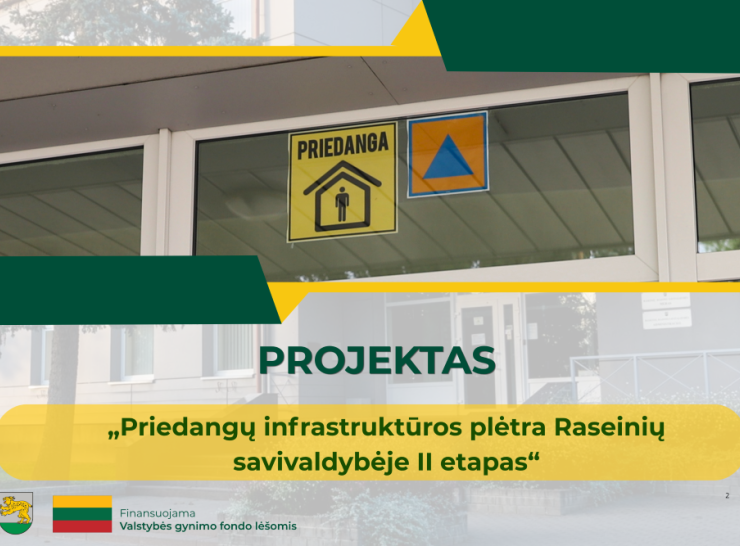 Raseinių rajone tęsiama priedangų infrastruktūros plėtra – pradedamas antrasis etapas