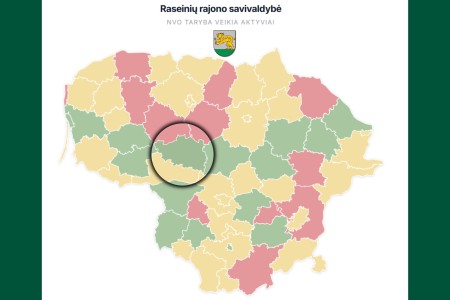 Raseinių rajono savivaldybės NVO taryba ir šiemet tarp aktyviausių Lietuvoje