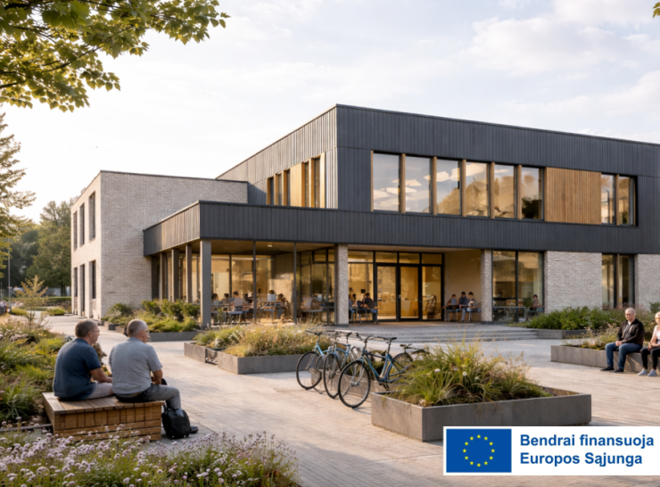 Pasirašyta projekto „Nestacionarių socialinių paslaugų infrastruktūros plėtra Raseinių rajono savivaldybėje (jaunimo ir senyvo amžiaus asmenų daugiafunkcio centro statyba)“ finansavimo sutartis Nr. 22-414-P-0001