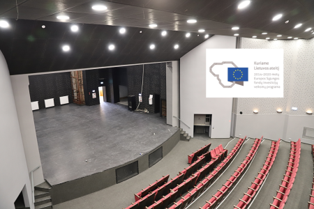 Įgyvendintas projektas „Raseinių rajono kultūros centro Raseiniuose, Vytauto Didžiojo g. 10, rekonstravimas, infrastruktūros pritaikymas visuomenės poreikiams“