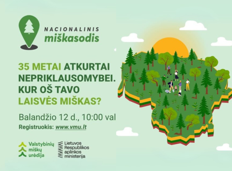 Kviečiame Raseinių krašto gyventojus jungtis prie Nacionalinio miškasodžio