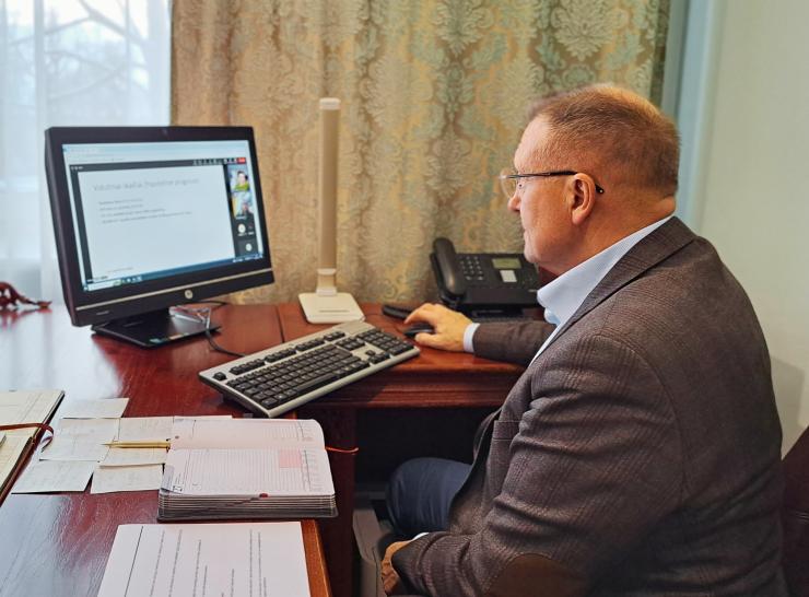 Vicemeras dalyvavo pasitarime dėl pavėžėjimo projekto