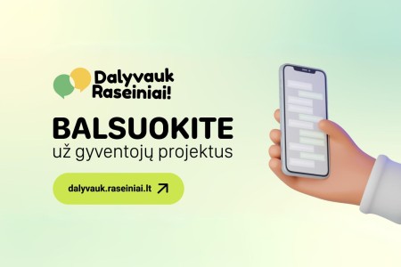 Raseinių rajono gyventojai kviečiami balsuoti už dalyvaujamojo biudžeto projektus