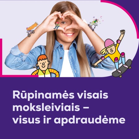 „Lietuvos draudimas“ rugsėjį vėl apdraus visus Raseinių rajono moksleivius, vyks saugaus elgesio kelyje pamokos 