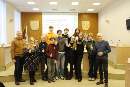 Raseiniai ruošiasi „Lietuvos jaunimo sostinė 2027“ konkursui