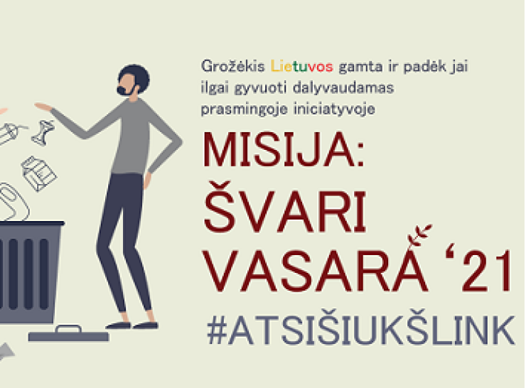 Lietuvoje vėl startuoja „Misija: švari vasara!“