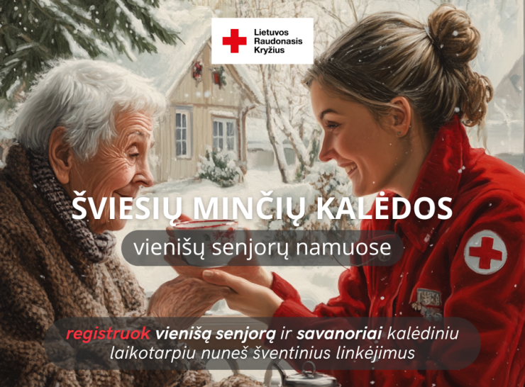 Kviečiame padovanoti Kalėdas vienišiems senjorams