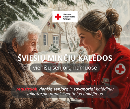 Kviečiame padovanoti Kalėdas vienišiems senjorams