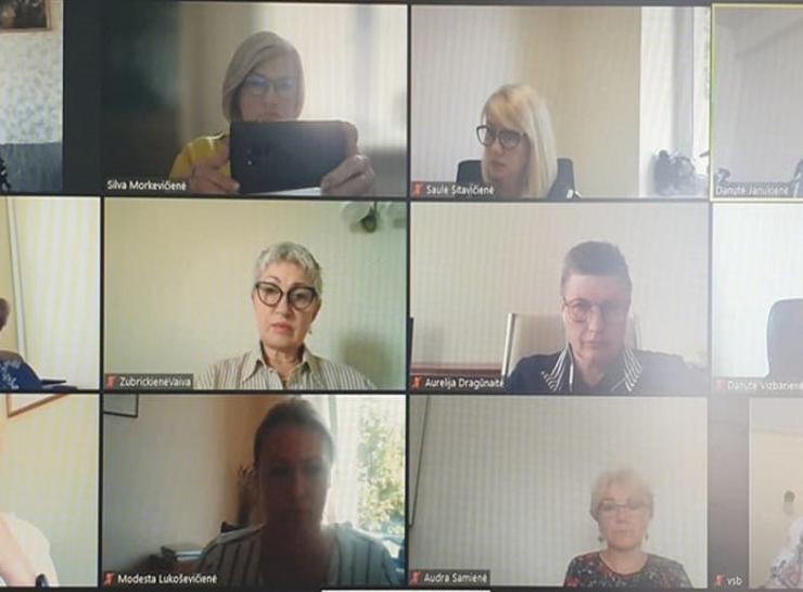 Aptartas rajoninės atnaujinamo ugdymo turinio įgyvendinimo koordinavimo komandos veiklų plano projektas