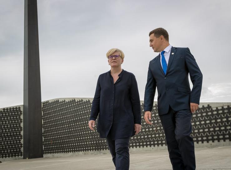 Raseinių rajone lankėsi Ministrė Pirmininkė Ingrida Šimonytė