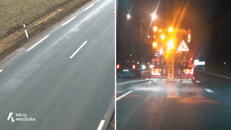 Prognozuojami krituliai ir plikledis – vairuotojai raginami išlikti budrūs